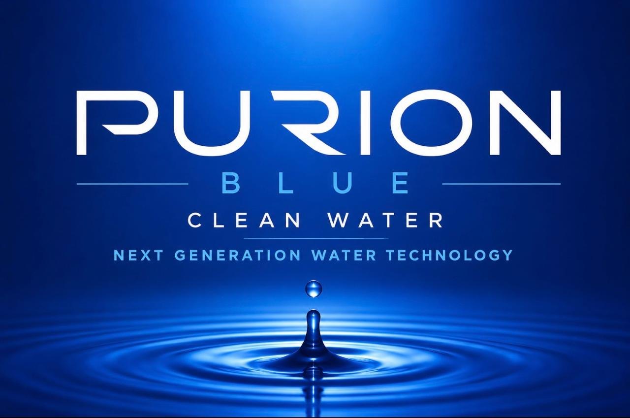 Purion Blue — clean water, next generation water technology